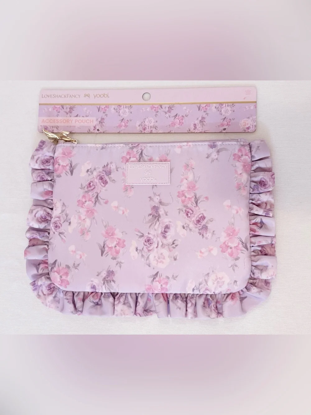 LoveShackFancy x Target Yoobi Ruffle Pencil Pouches Set of 4